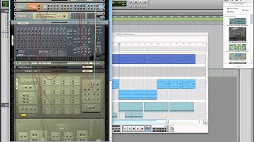 Kong Drum Designer- Rewire Routing Tutorial - Reason 5 Pt 2