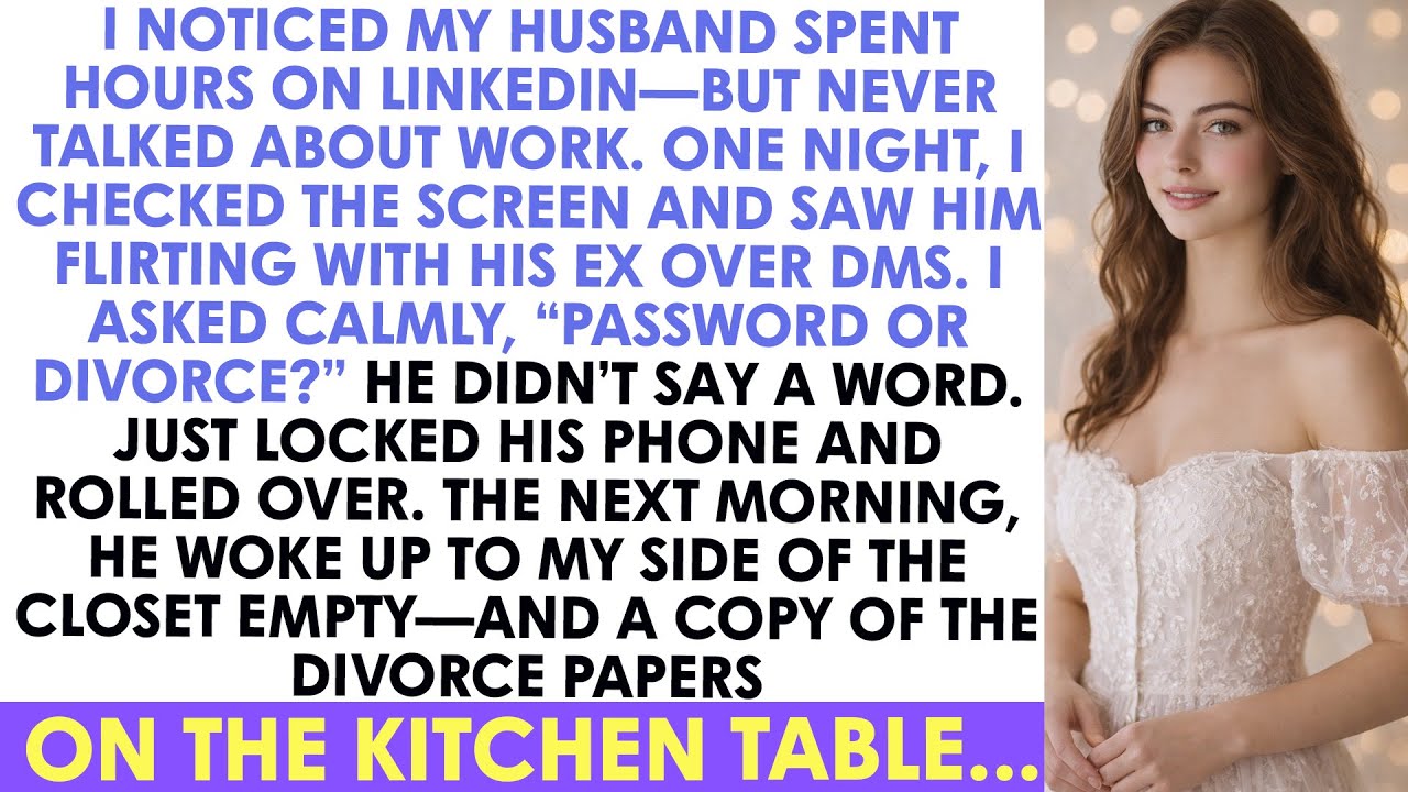 I Noticed My Husband Spent Hours On LinkedIn—But Never Talked About Work. One Night, I Check