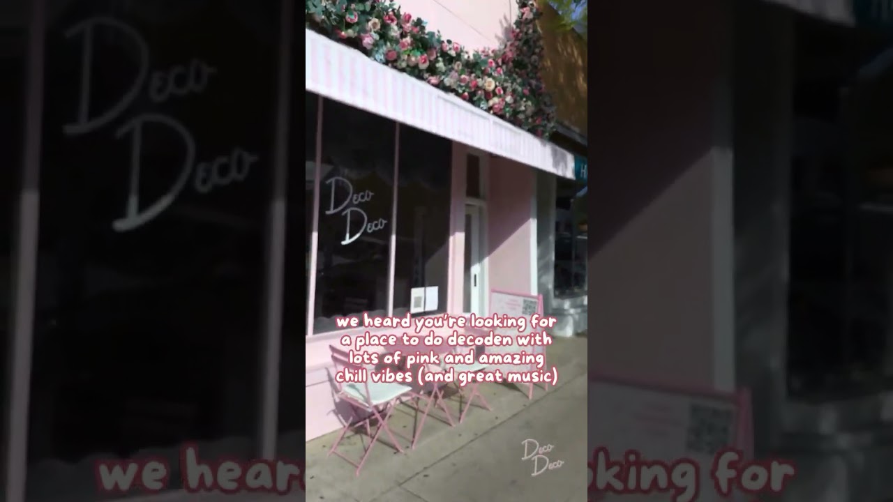 We heard you're looking for a cool chill place to do some decoden in LA 😉