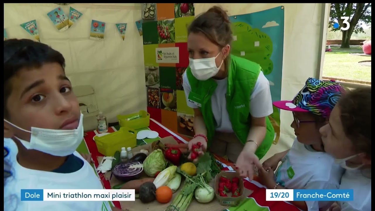 France 3 Franche Comté - reportage FitDays mgen Dole 4 juin 19-20