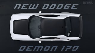 Новый Dodge Demon 170 - ужас для BMW M5 и Mercedes E63 AMG