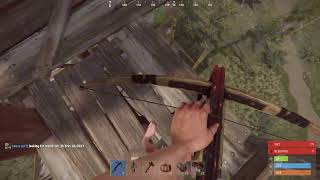 When a noob plays rust