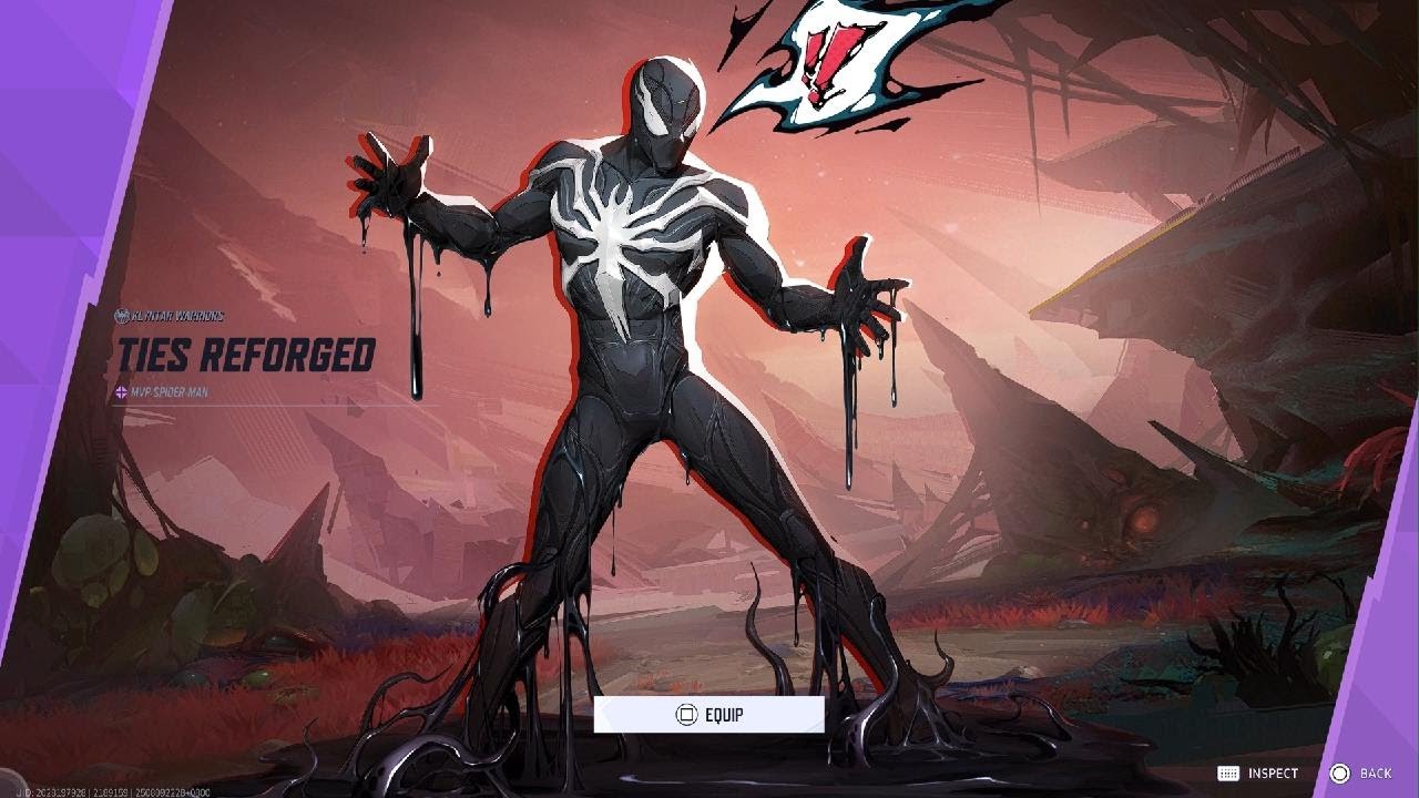 Marvel Rivals Tie Marvel Rivals Spider-Man Ties Reforged MVP Acquired - YouTube