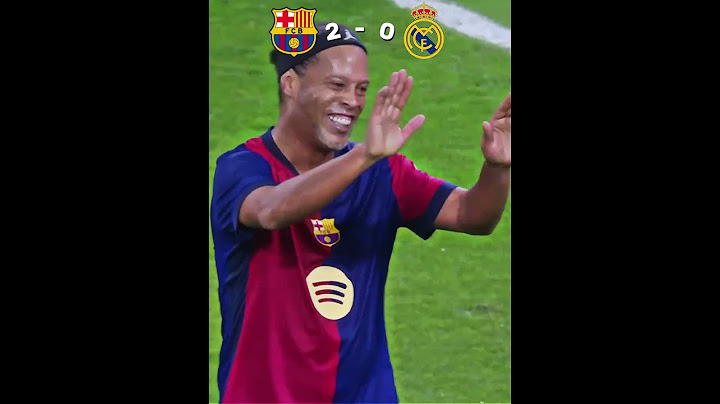 Barcelona Vs Real Madrid Legends🔥🥶