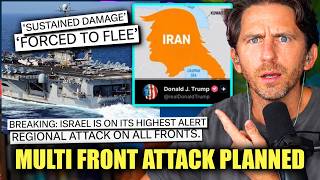 IRAN WAR UPDATE: Multi Front Attack In The Works & US Warship Forced To Flee