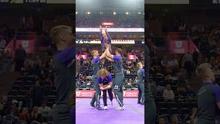 We performed at the Jazz Halftime! ✨ #cheer #nba #halftime
