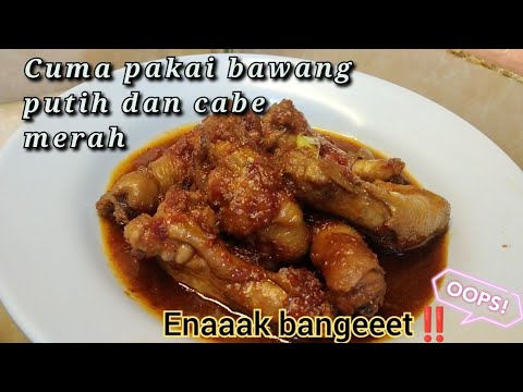 Resep Masak Kepala Ayam Kecap Pedas
