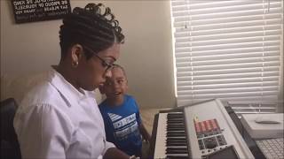 Dominique Johnson and 4 year old son chords