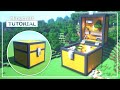 Minecraft How To Build A Chest House 11 Minecraft How To Build A Chest House 11