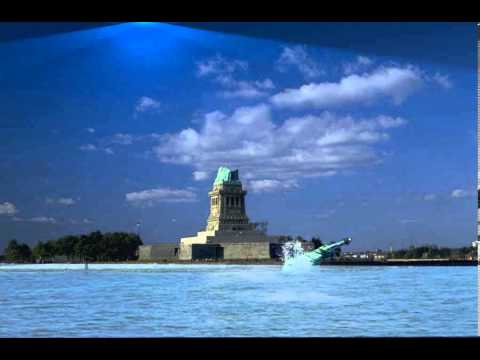 Download Statue of Liberty destroyed by U F O - YouTube