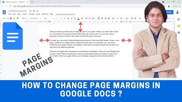 How to change page margins in google docs?