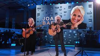 Video thumbnail of "Mary Chapin Carpenter and Emmylou Harris pay tribute to the legacy of Joan Baez"