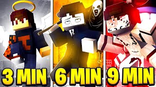 A Cada 3 Minutos FICAMOS MAIS FORTES em JUJUTSU KAISEN no MINECRAFT !? ‹ Ine ›