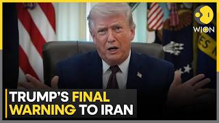 US President Donald Trump Warns Iran Hours Before His Ultimatum for Peace Deal Ends | WION News