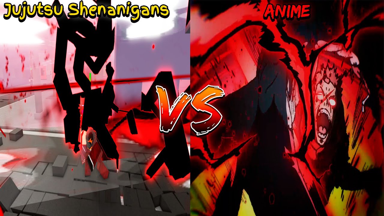All Jujutsu Shenanigans Black Flashes vs Anime (Comparison)