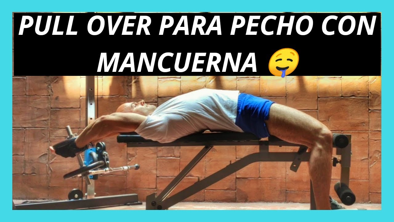 PULL OVER para PECHO en Banco plano con Mancuerna. YouTube