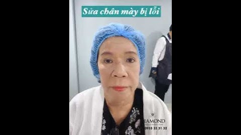 CHỈNH SỬA CHÂN MÀY PHUN XĂM HỎNG, TÁI TẠO DÁNG MÀY MỚI CÂN XỨNG, ĐẸP TỰ NHIÊN | Thẩm Mỹ Diamond