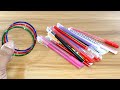 AMAZING CREATIVE DECOTATION IDEA RE-USE OLD PEN &amp; OLD BENGLES | BEST OUT OF WASTE