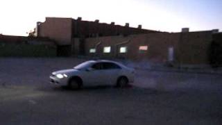 drifting a honda accord euro on bread crates