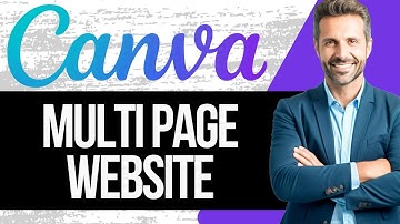 How To Create a Multi Page Canva Website | Step by Step Tutorial 2025