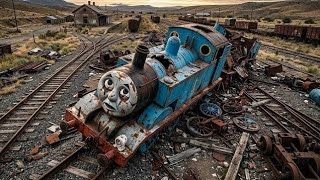 ASMR Train Restoration 🚆 Abandoned Rusty Thomas Engine Fully Restored