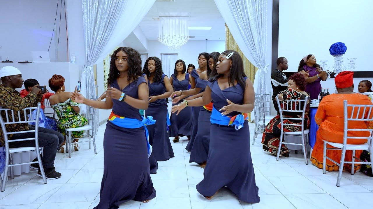 Bridal Shower Entrance Dance #2 | Moise Mbiye Nako zonga te - NM