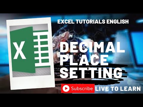 EXCEL- Decimal Places Settings/Reduce and increase Decimal Values | Excel Tutorial Malayalam Part 18
