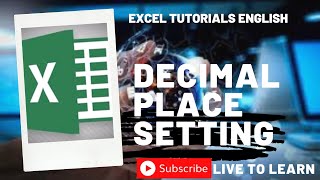 EXCEL- Decimal Places Settings/Reduce and increase Decimal Values | Excel Tutorial Malayalam Part 18