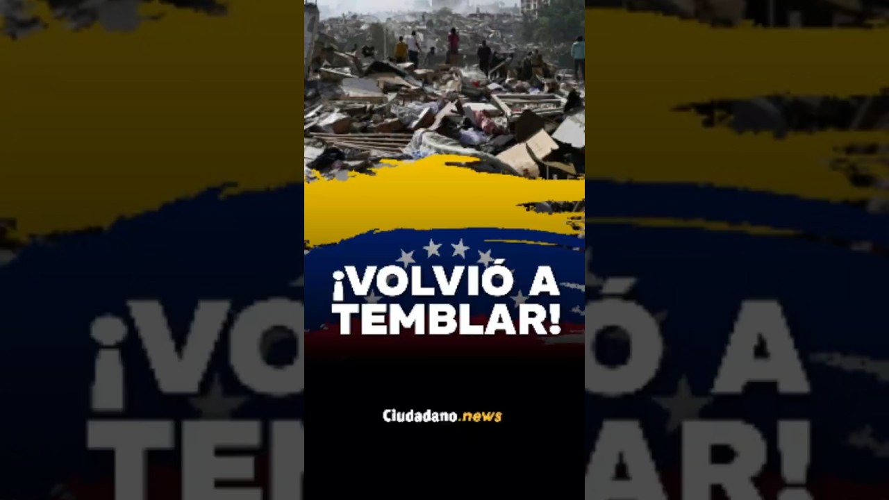 TERREMOTO EN VENEZUELA: nueva réplica paraliza los rescates tras devastador terremoto 🚨