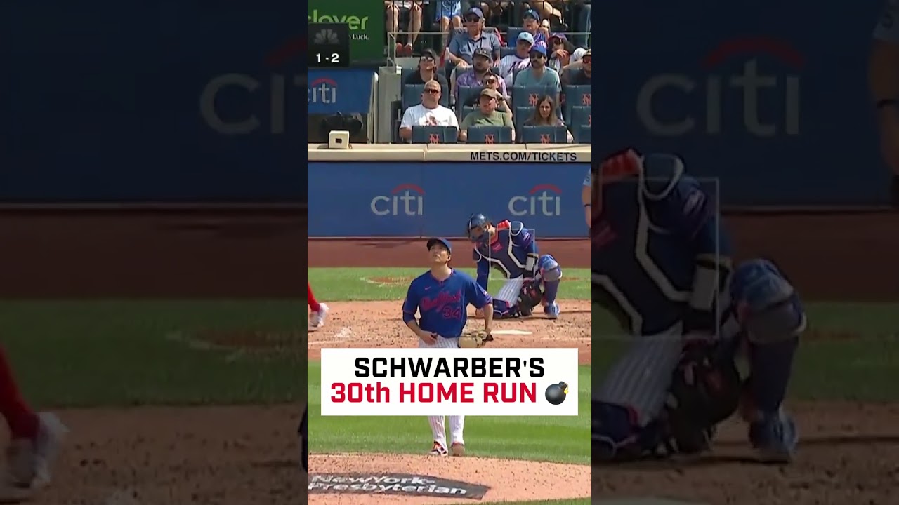 KYLE SCHWARBER ON RECORD PACE WITH HIS 30TH HOME RUN