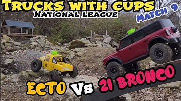Trx4 21 Bronco vs Element Ecto TWCNL match 9 at Crawler County awesome RC park