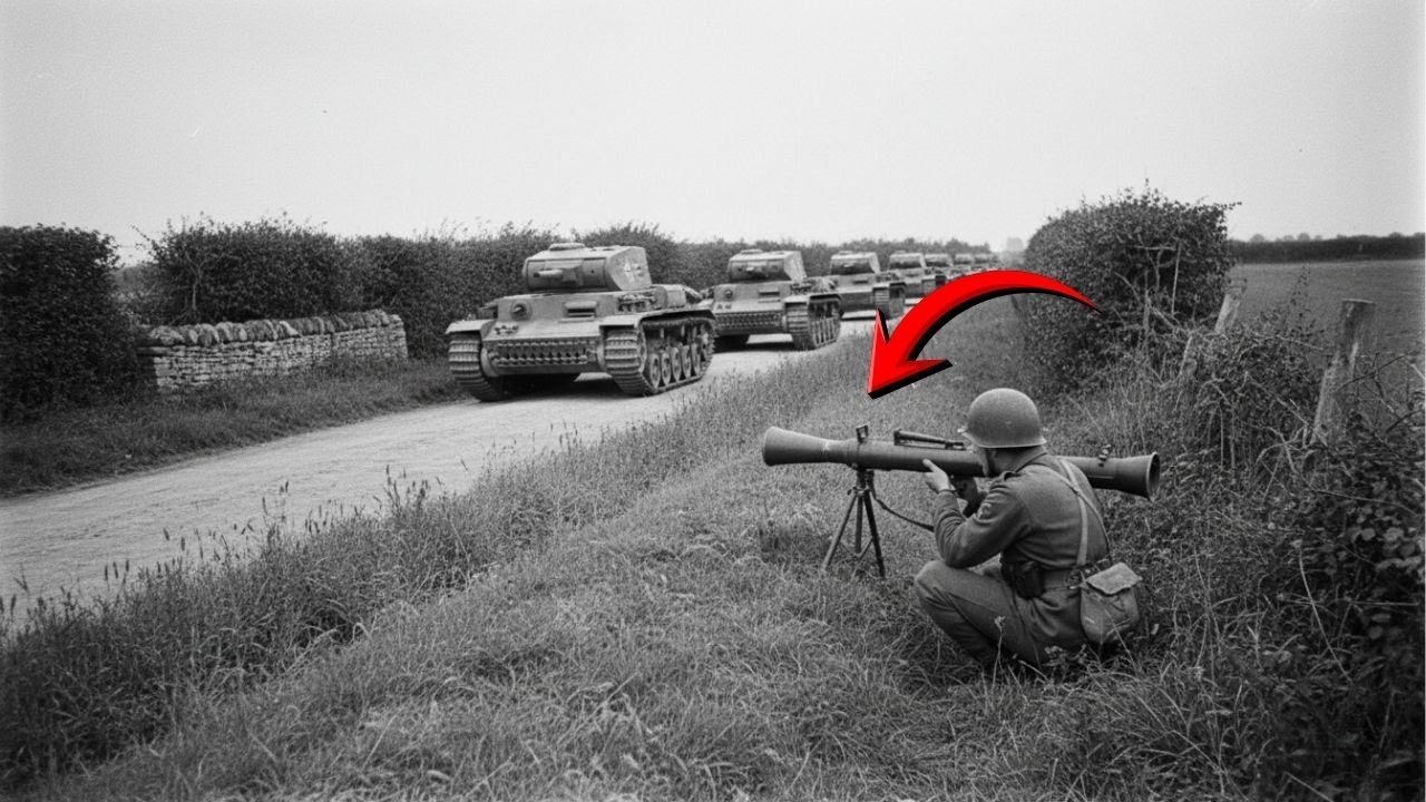 They Said the Bazooka Was Pointless — Until One Rocket Stopped a Tank Column Cold