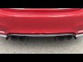 Hex tuning  exhaust burble  bmw f8x m3m4  sample sound clip