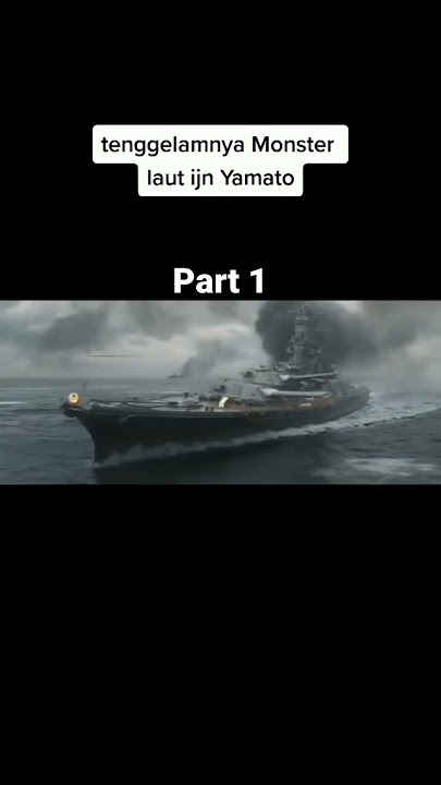 detik detik tenggelam nya kapal perang IJN YAMATO milik Jepang#ww2battleofmidway