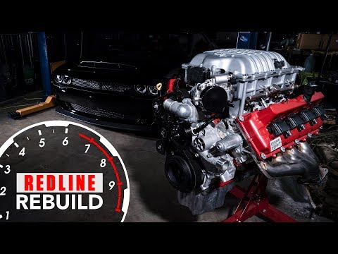 Engine build time-lapse 840-hp Dodge Demon Hemi V-8 | Redline Rebuilds – S3E1