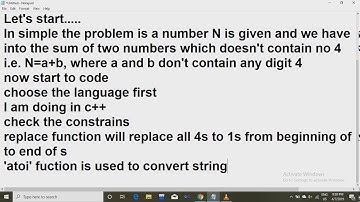 GOOGLE CODE JAM 2019 - FOREGONE SOLUTION