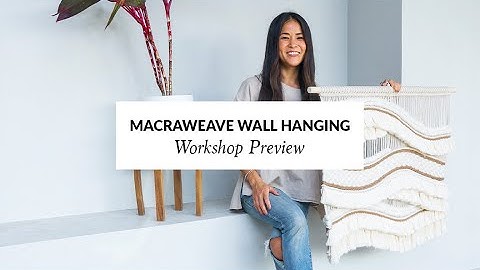 Macraweave Wall Hanging ⎢Angela Tchang