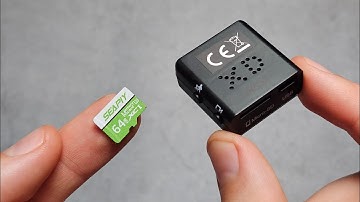 Micro XD Camera - How to Insert Micro SD Memory Card & Format / Setup to Record