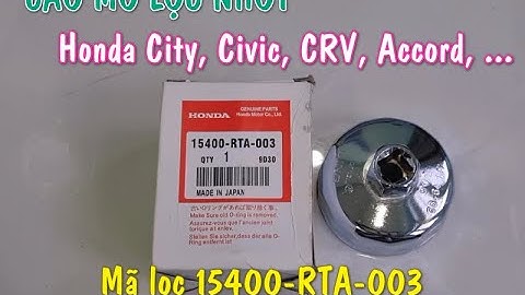 Cách thay nhớt xe Honda City