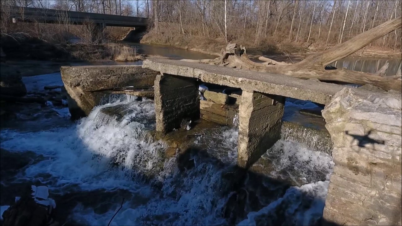 Old Mill Dam Terre Haute Indiana - YouTube