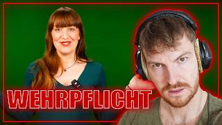 DIE LINKE über die Wehrpflicht | Joshilein reagiert auf @DIELINKE