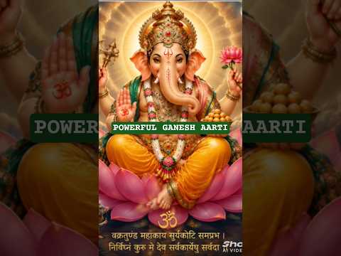 Jai Ganesh Deva Aarti 🙏 Powerful Ganesh Aarti for Peace & Success#Ganpati Bhajan 2026