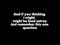 All That Remains - What if i was nothing Lyrics