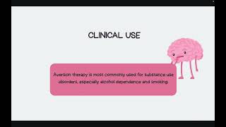 Aversion therapy - Psych 328