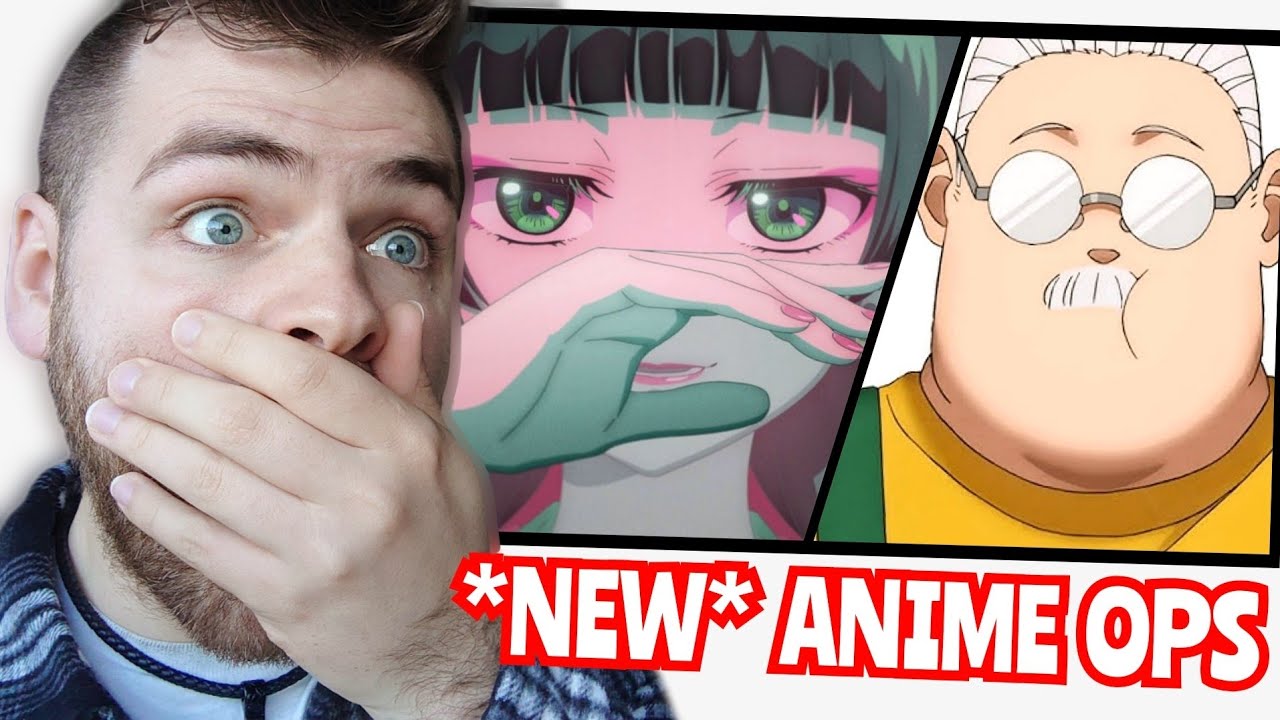 REACTING to *NEW* ANIME OPENINGS! | The Apothecary Diaries x Sakamoto Days | REACTION!