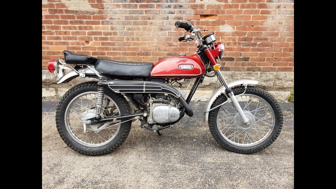 1971 Yamaha AT1 ( 125cc ) project bike - YouTube