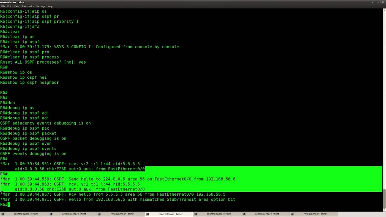 OSPF Troubleshooting lab in GNS3 - YouTube