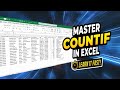 Master COUNTIF in Excel: Count Text, Numbers & Wildcards in Minutes!