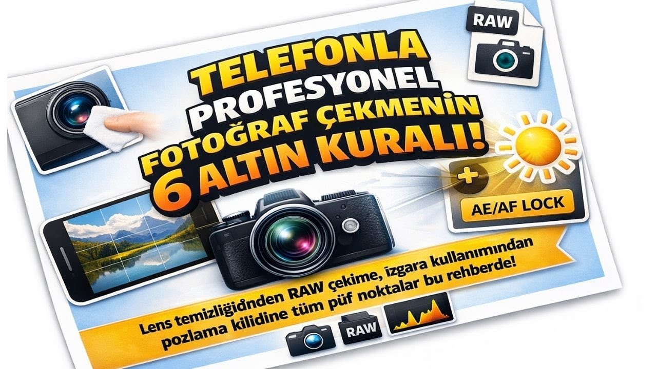 Telefonla Mükemmel Fotoğraflar 📷