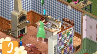 Cottagecore Sims 1 No Commentary p2 🌱🦝🥧🌷